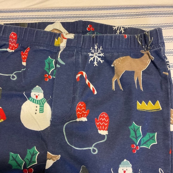 Mini Boden 12 days of Christmas pajama set size 10 - Picture 4 of 8